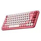 Logitech POP Keys Mechanische kabellose Tastatur mit anpassbaren Emoji-Tasten, Kompaktes Design, Bluetooth- oder USB-Verbindung, Multi-Device, OS-kompatibel, Deutsches QWERTZ-Layout - Pink