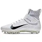 Nike Alpha Menace Elite 2 Men's Football Cleat Mens Ao3374-101 Size 15 White/Black/Grey