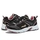 Avia Forte Women’s Running Shoes with Lightweight Breathable Mesh, Sizes 6 to 10, Black/Dark Grey/Light Pink, 9 Wide