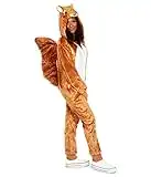 Tipsy Elves Brown Squirrel Costume for Women Size Small