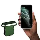 innoGadgets® Enchufe de protección contra el Polvo Compatible con el iPhone X/Xs/Xr/11/11Pro/SE/12/12Pro/13/13Pro/14/14Pro | Clip de Silicona Gratis | Verde