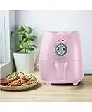 Bella 2-Quart Electric Air Fryer, Pink Matte