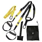 All-in-One Suspension Training Kit by BELLADDY INC – Lightweight, Portable, Versatile, Full Body Workouts, All Levels, Fitness, Home Gym, Door Anchor