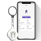 Buscador de claves Buscador de artículos, 1 paquete, rastreador Bluetooth Localizador de artículos con llavero para regalos Virgo Llaves Carteras para mascotas o Mochilas y Tabletas Constelación