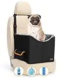 UNICITII Lookout Pet Car Booster Seat for Small Dogs, Bucket Booster Pet Seat, Elevated Dog Booster Car Seat, Lookout Dog Car Seat for Small Dogs