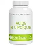 Laboratoire Beauchamp - Complément alimentaire ACIDE R ALPHA-LIPOÏQUE - 60 gélules - Antioxydant - Anti-vieillissement cellulaire - Développé en France