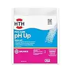 HTH Pool Care pH Up, Raises pH, Swimming Pool Chemical, 4 Lbs