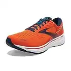 Brooks Men's Ghost 14 Road Running Shoes, Orange Orange Titan Flame9UK