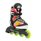 K2 Skates Mädchen Inline Skates MARLEE BEAM, red - green, 30G0136.1.1.M