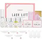 ICONSIGN Wimpernlifting-Set, 2023 Aktualisiertes Lash Lift Kit, Professionelles Semipermanentes Curling-Wimpern-Dauerwellen-Set, Geeignet Für den Salon- und Heimgebrauch, Weiß, Individuell