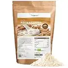 Poudre de racine d'ashwagandha bio 600g - 100% véritable ashwagandha indien (Withania Somnifera) issu de l'agriculture biologique contrôlée - végétalien