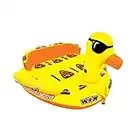 WOW Sports Mega Ducky 19-1060, 1 to 5 Person Towable, Front and Back Tow Points – 5 Person Water Tube, Water Sports Towable