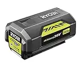 RYOBI - Batería Litio+ 36V Compatible con Todas las Herramientas de Jardinería 36V Max Power - 4,0 Ah - Gestión Individual de Carga/Descarga de Celdas y Energía Regulada - BPL3640D2