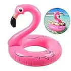 Bouée Flamant Rose Ninonly Bouees Gonflable Piscine, Bouée Gonflable Flamant Rose pour Fêtes de Piscine pour des Adultes et Enfants