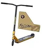 FREEDARE Pro Scooters Trick Scooter - Intermediate and Beginner Stunt Scooters for Kids 5 Years and Up, Teens and Adults, Entry Level Scooter, Freestyle Kick Scooter for Beginners(Golden)