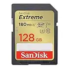 SanDisk 128GB Extreme SDHC card + RescuePro Deluxe up to 180 MB/s UHS-I Class 10 U3 V30 for Smartphone