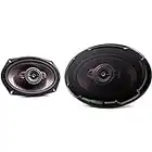 Kenwood Coaxial Speakers, 5-Way, 6x9, 650W KFCPS6996