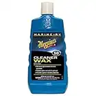 Meguiar's M5016 Marine/RV One Step Cleaner Wax – 16 Oz Bottle