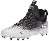 Under Armour Sportlight Lux MC 2.0 Chaussures de football pour homme, (001) noir/blanc/blanc, 42.5 EU