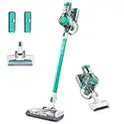 Tineco Aspirateur Balai sans Fil A11 Master 60 Minutes d'autonomie Aspirateur Portatif Puissant avec Filtre HEPA Brosse LED Nettoyage Profond Silencieux pour Poils d'animaux Sols Durs Tapis