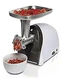 Hamilton Beach 78402C Electric Meat Grinder & Sausage Stuffer, White