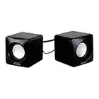 TACENS ANIMA AS1, Altavoz Portátil PC 8W, USB + Jack 3.5, Compacto, Negro