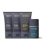 Geologie Complete Extra Strength Clear Skin Acne Routine | 4-Piece Set That Helps Treat Mild to Moderate Breakouts with .3% Retinol, Niacinamide, Hyaluronic Acid, and Salicylic Acid | 90 Day Supply