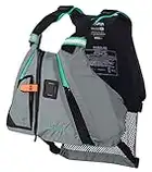 Onyx 122200-505-020-15 MoveVent Dynamic Paddle Sports Life Vest, X-Small/Small, Aqua