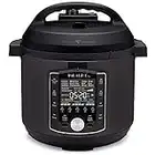 Instant Pot Pro 10-in-1 Pressure Cooker, Slow Cooker, Rice/Grain Cooker, Steamer, Sauté, Sous Vide, Yogurt Maker, Sterilizer, and Warmer, Includes App With Over 800 Recipes, Black, 6 Quart