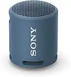Sony SRS-XB13 EXTRA BASS Wireless Bluetooth Portable Lightweight Compact Travel Speaker, IP67 Waterproof & Durable for Outdoor, 16 Hour Battery, USB Type-C, Removable Strap, & Speakerphone, Light Blue