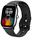 Amazfit GTS 4 Mini Smart Watch for Women Men, Alexa Built-in, GPS, Fitness Tracker with 120+ Sport Modes, 15-Day Battery Life, Heart Rate Blood Oxygen Monitor, Android Phone iPhone Compatible-Black