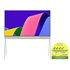 LG 55-Inch Class OLED Objet Collection Posé Series Smart TV 55LX1QPUA.AUS, 2022 - AI-Powered 4K TV, Alexa Built-in