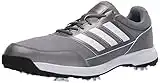 adidas Men's TECH Response 2.0 Golf Shoe, Grey Three/Silver Metallic/Grey Six, 10 Medium US