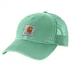 Carhartt Men's Canvas Mesh Back Cap, Succulent, OFA