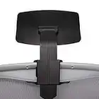 New Headrest for Herman Miller Aeron Classic, Headrest Attachment for Chair, Compatible with Atlas Headrest Including Size A, Size B, Size C by Fortaleza in Black