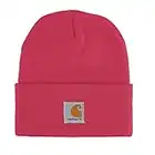 Carhartt Sombrero de acrílico para niños, frambuesa, niño pequeño