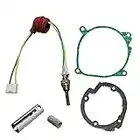 TOTMOX 12V 2KW/5KW Riscaldatore di Parcheggio Ceramica Candeletta Kit per Auto Auto Camion Barca, Universal Car Air Diesel Heater Service Kit Sostituire Accessori