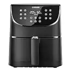 COSORI Air Fryer with 100 Recipes Cookbook,1700-Watt Max XXL 5.5 L Digital Touchscreen Air Fryers Oven with 11 Presets, Oil Free Hot Cooker, Nonstick Basket, Black