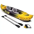 Apollo Kayak Sea Lion | Kayak Gonfiabile 2 Posti, Super Capiente 312 x 91 x 51 cm | Canoa Gonfiabile Stabile e Leggera | Kayak Gonfiabile Comodo e Maneggevole 2 Persone | Set Completo Pronto all'Uso