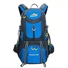 50L zaino zaino zaino sport all' aria aperta, viaggi, Escursioni, ideale per sport all' aria aperta, escursioni, trekking, campeggio, viaggio, alpinismo Daypacks, blu scuro