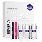 Beverly Hills - Lot de produits anti-âge pour femmes, avec soin à effet revitalisant et lissant instantané, sérum anti-âge, soin pour yeux anti-cernes et anti-poches, sérum pour cils et mascara noir