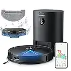 Laresar Robot Vacuum Cleaner with Mop,3500Pa Robotic Vacuum with 3.5L Self Emptying Station,Works with Alexa,Editable Map,Lidar Navigation,3 In 1,Robot Hoover for Pet Hair,Smart App Control(L6 Pro)