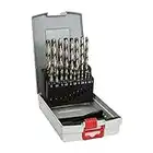 Bosch 2 608 587 013 - Set de 19 brocas para metal ProBox HSS-G, DIN 338, 135° - 1-10 mm (pack de 19)