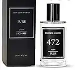 Pure 472 Eau De Parfum Spray For Men. Same Formulation as Creed! Made In The German Factory by Drom Fragrances. (50ml).