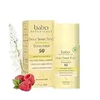 Babo Botanicals Daily Sheer Fluid Mineral Sunscreen Lotion SPF 50 with Zinc Oxide - Suitable for all Ages & Sensitive Skin - Fragrance Free, Lightweight & Non-Greasy - 1.7 fl. oz.