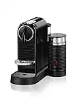 Nespresso CitiZ Coffee and Espresso Machine by De'Longhi with Milk Frother, Black, 9.3 x 14.6 x 10.9 inches