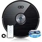 Robot Vacuum Cleaner with mop, 2500Pa Suction with 6 Cleaning Mode, Super-Thin Quiet Automatic, Robotic Vacuums Self-Charging, Path Planning, App with Alexa for Pet Hair, Carpet, Floors G9070