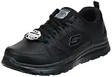 Skechers Chaussures de Travail Flex Advantage SR pour Homme, Noir, 42 EU