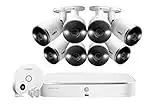 Lorex Fusion NVR Security Camera System - 8 Channel Wired Home Security System with 8 Metal PoE 4K Cameras - Smart Home Devices with Motion Detection, Two-Way Audio, Color Night Vision, Indoor & Outdoor Surveillance