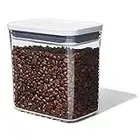 OXO Good Grips POP Container – Airtight 1.7 Qt for Coffee and More Food Storage, Rectangle, Clear